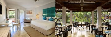 Sol Beach House Benoa, Xtra Beach House bedroom and El Patio