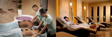 Spa facilities at Beach Rotana