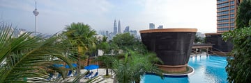 Berjaya Times Square Hotel, Pool and Skyline