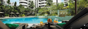 Shangri-La Kuala Lumpur swimming pool views