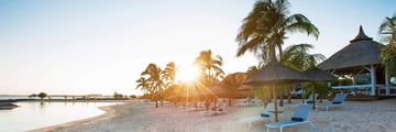 The beachfront at Veranda Pointe Aux Biches