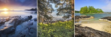 Tofino Coast & Scenery in the Pacific Rim National Park