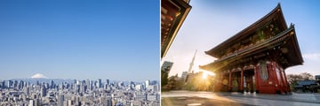 Tokyo skyline & architecture
