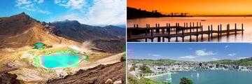 Tongariro National Park, Lake Taupo & Wellington City Skyline