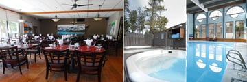 Tonquin Inn, The Whisky Jack Grill, Twin Outdoor Hot Tubs and Indoor Pool 