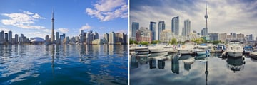 Toronto Skyline & Harbourfront, Ontario