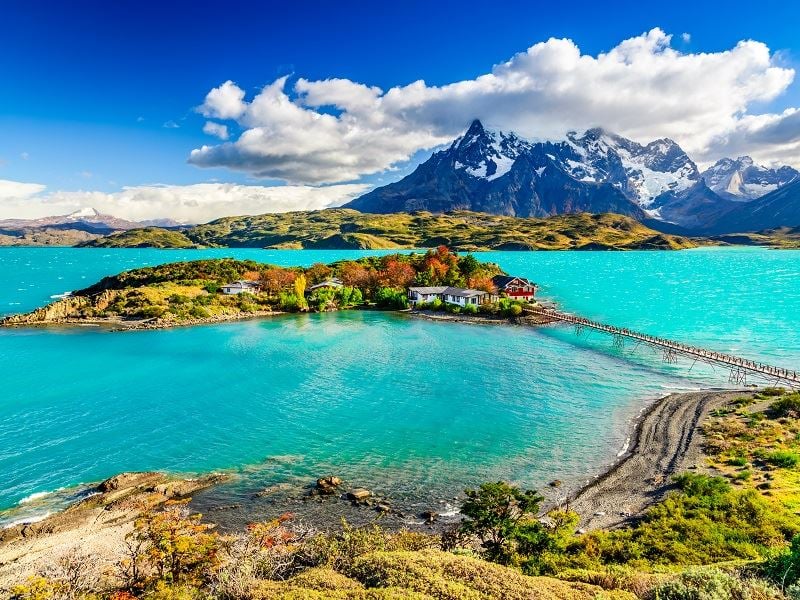 Stunning Torres del Paine National Park Scenery, Patagonia