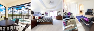 Pool, Master Bedroom and Lounge at Trafalgar Village Resort