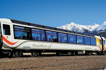 The TranzAlpine in New Zealand