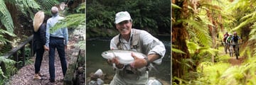 Treetops Lodge & Estate, Bridal Veil Waterfall Walk, Trout Fishing and Cycling