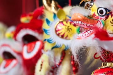 Trinkets on sale at a Singapore market