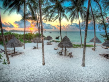 Sunrise over the Turtle Bay beach
