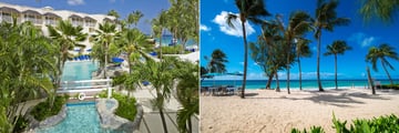 Turtle Beach by Elegant Hotels pool and beach