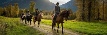 Horse Riding at Tweedsmuir Park Lodge