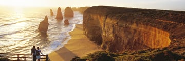 Twelve Apostles at dusk