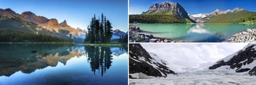 Jasper, Lake Louise & Columbia Icefield