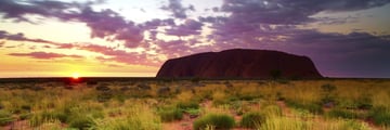 Uluru at dawn