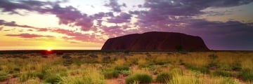 Uluru at dawn