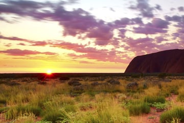Uluru at dawn
