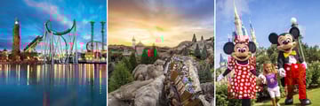 Universal Studios & Walt Disney World, Orlando