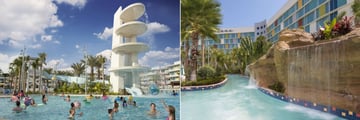 Universal's Cabana Bay Beach Resort, Cabana Pool and Lazy River
