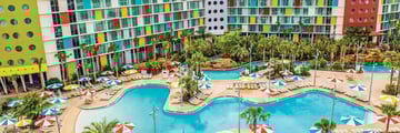 Universal's Cabana Bay Beach Resort, Exterior