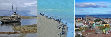 Ushuaia and Madryn Peninsula Valdes Penguins in Argentina & Puerto Natales, Chile