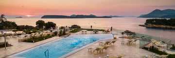 Views from the sundeck at Valamar Argosy Hotel