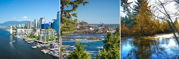 Scenery in Vancouver & Vancouver Island, British Columbia