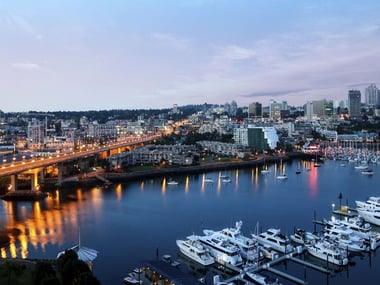 Vancouver at dawn
