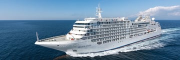 Silver Muse sailing through Alaska