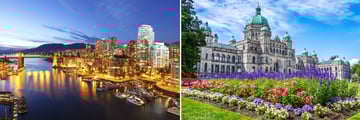 Vancouver & Victoria, British Columbia