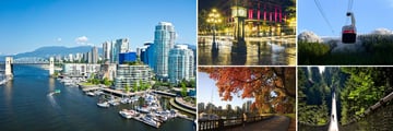 Vancouver, Grouse Mountain, Stanley Park & Suspension Bridge