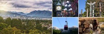 Vancouver Skyline, Gastown, Stanley Park & Grouse Mountain