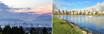 The landscapes & scenery of Vancouver