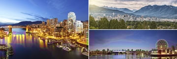 Vancouver cityscapes, British Columbia