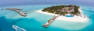 aerial Velassaru Maldives