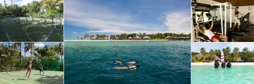 Veligandu Island Resort & Spa, Football, Snorkeling, Fitness Centre, Scuba Diving and Volleyball