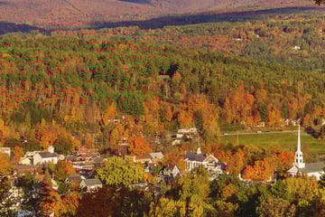 Vermont in the autumn