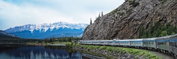 VIA Rail Journey Scenery, Alberta
