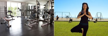 Fitness Centre and Yoga at Viceroy Santa Monica