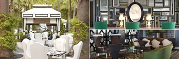Viceroy Santa Monica, Patio Dining, Concierge and Lobby