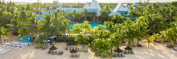 Victoria Beachcomber aerial view