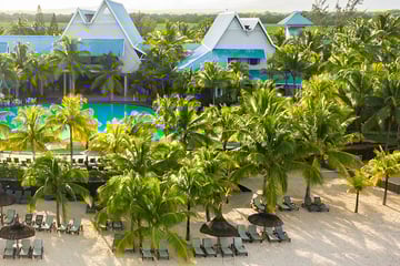 Victoria Beachcomber aerial view