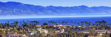 Aerial view of Santa Barbara