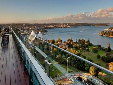 View from Club Intercontinental at Intercontinental Sydney