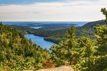 Beautiful views of Acadia National Park