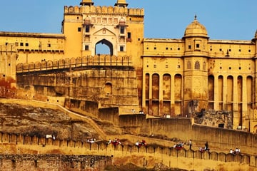 View of Amber Fort