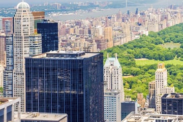 Aerial view of Central Park