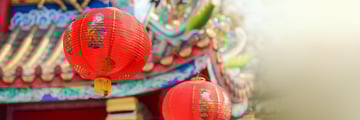 Chinese lanterns in Hong Kong